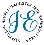 STIFTELSEN HAVRETTSMINISTER JENS EVENSENS LEGAT Logo